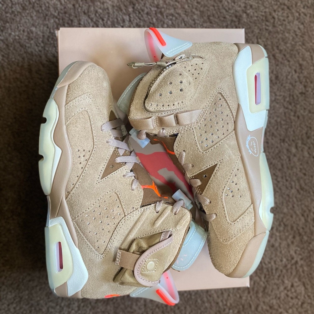 Jordan 6 Retro SP Travis Scott British Khaki